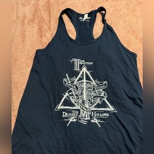 Harry Potter Navy Tank Top